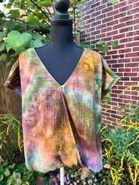Image 1 of Suplice style wrap top XL