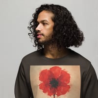 Image 12 of  Least We Forget Unisex organic sweatshirt