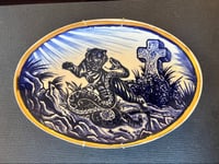 Rock of Ages ceramic platter