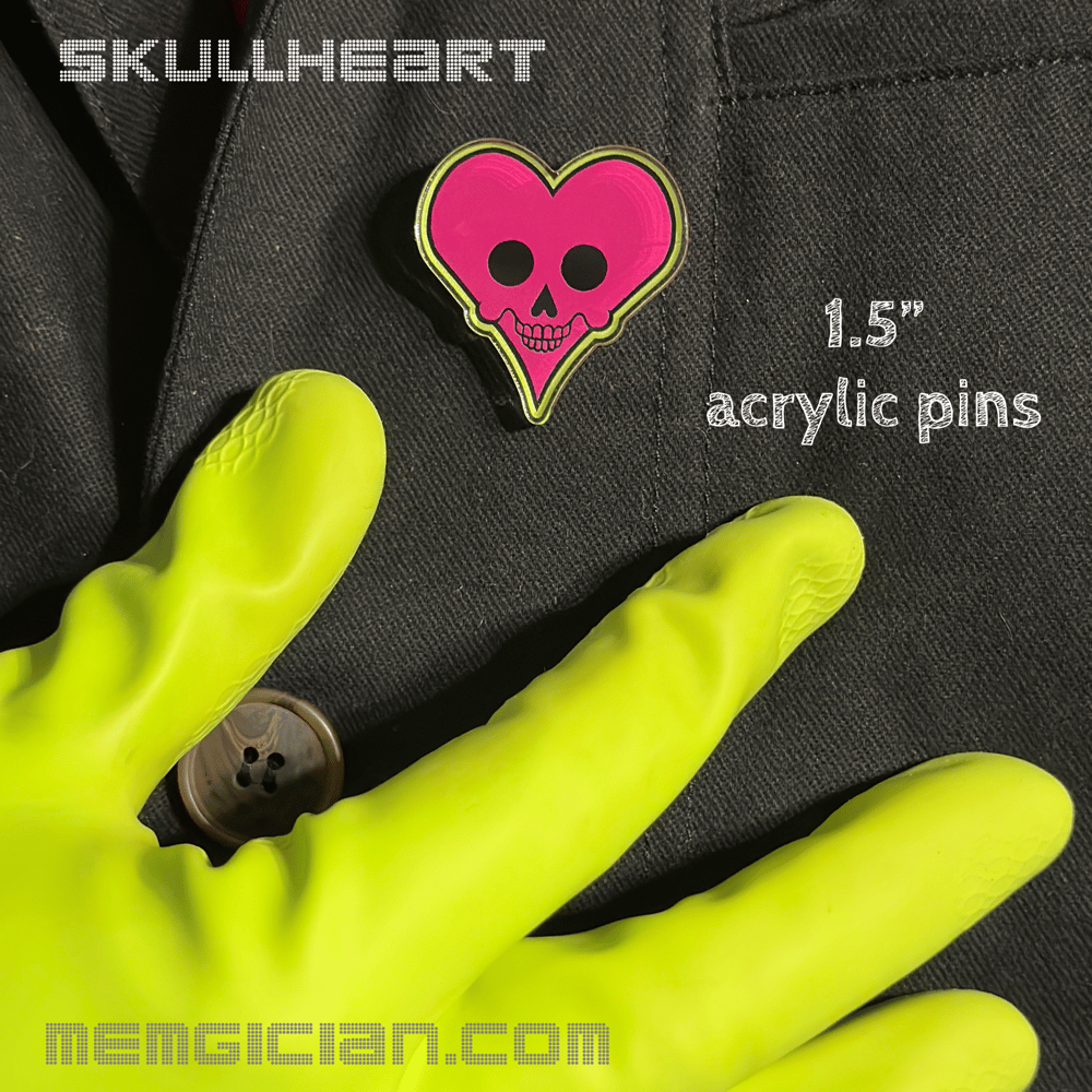Skullheart Pin