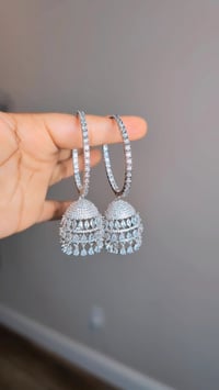 Image 1 of BBE_9106_AD Big Jhumka (Pinjada)