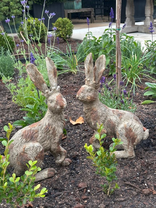 Image of Rustic Hare set of 2 