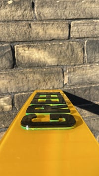 Image 2 of 4D acrylic neon plates (pair)