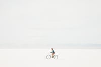 Image of Bike ride at the Salt Flats