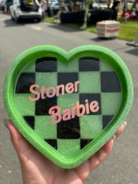 Image 1 of Checkered stoner Barbie *made to order*