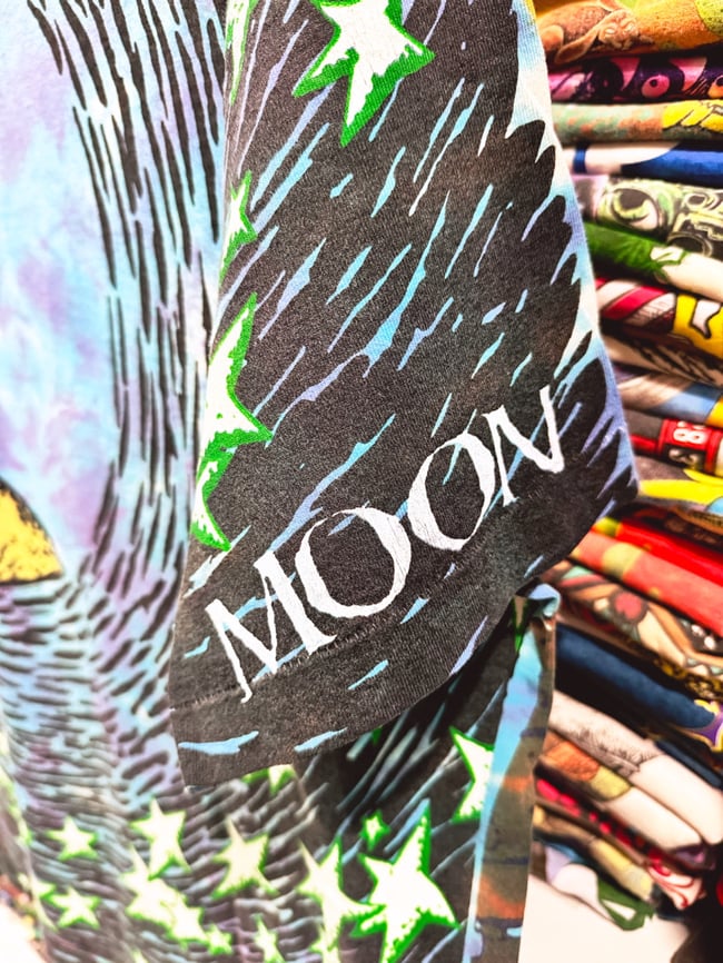 1992 Liquid Blue SUN / MOON T-Shirt - Size XL