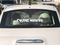 Image 2 of Todas Mienten Car Decal(2 pack)