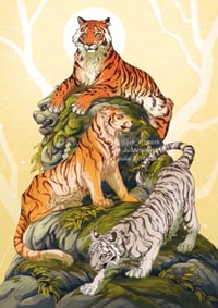 Image 3 of Print - three animals