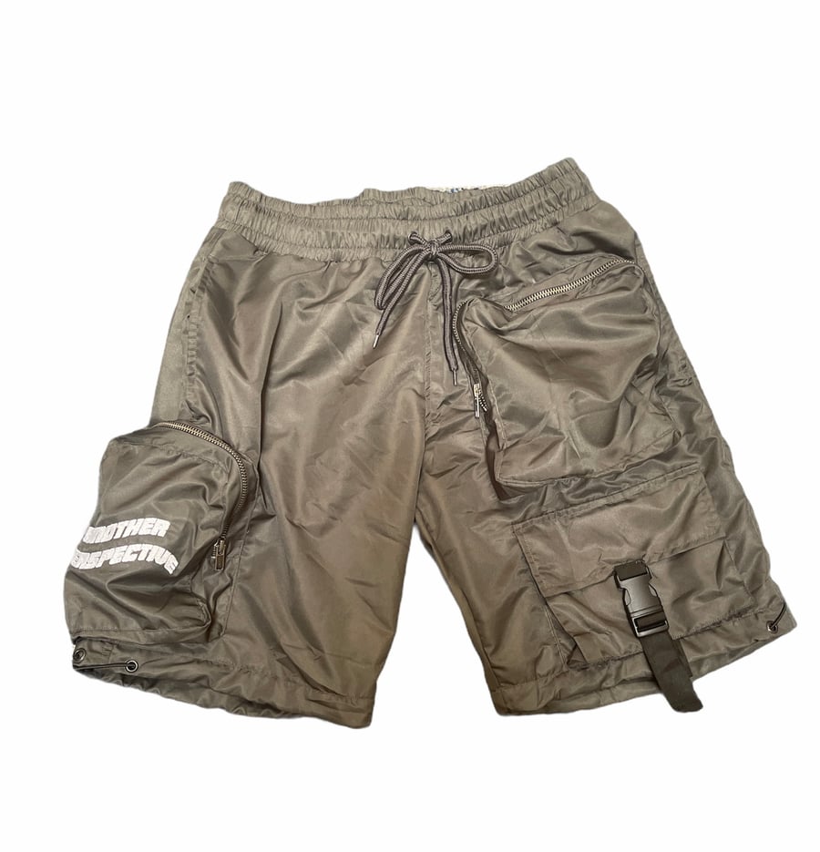 Image of Grey Wave-Tech Shorts
