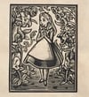 Alice In Wonderland Block Print Set