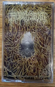 Image of MORTIFERUM disgorged from psychotic depths’ tape