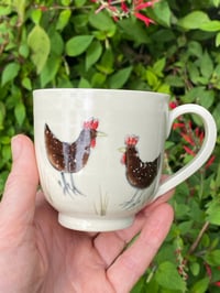 Image 4 of Hen decorated small mug
