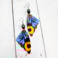 Image 2 of Butterfly Wing Earrings