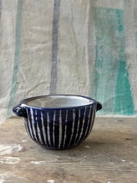 Image 1 of Striped small bowl 