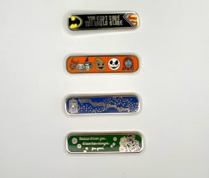 Image of Banner Enamel Pins