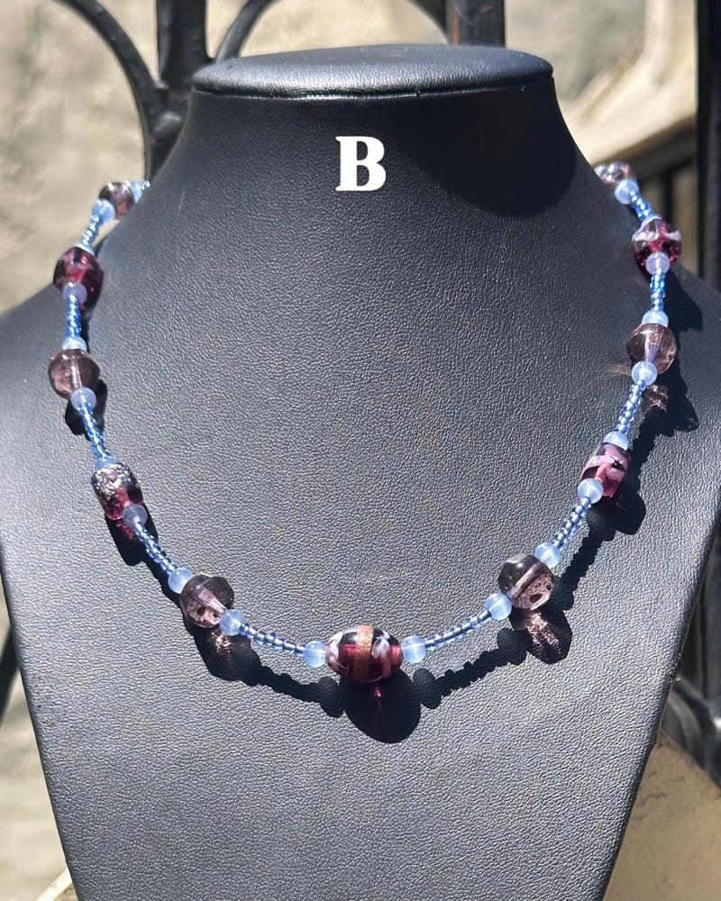 Image of funky mini necklaces