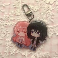 Destroy it All and Love Me in Hell! Keychain