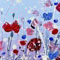 Image 3 of Poppies in the Snow