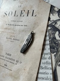 Image 2 of Canif miniature en argent massif poinçonné, XIXÈME siècle