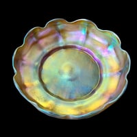 Image 1 of Louis Comfort Tiffany Favrile Iridescent 7" Glass Bowl