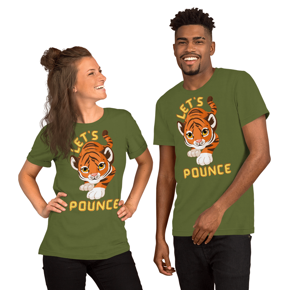 Image of Let's Pounce Unisex t-shirt 