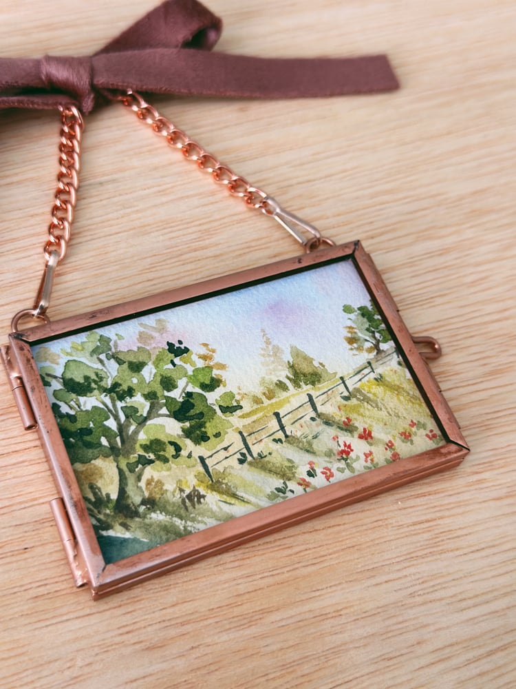 Image of On The Farm - Heirloom Watercolor Ornament