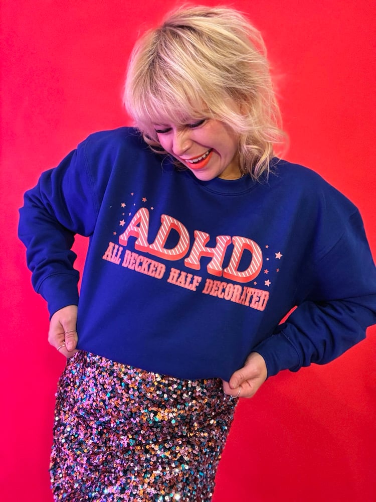 Image of ADHD half decked half decorated