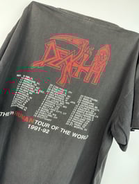 Image 4 of 🗡️ 1991-92 Death Human- Inhuman World tour shirt 
