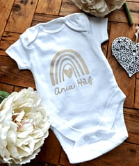 Image 3 of Personalised Baby Vest