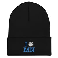 Image 2 of I [STAR] MN Beanie (White Star)