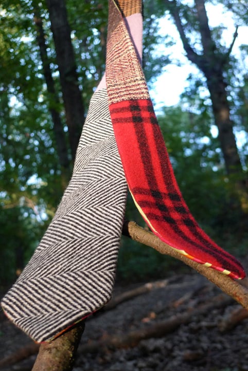 Image of tie a one-of-a-kind, unique, handmade, unisex tie-1
