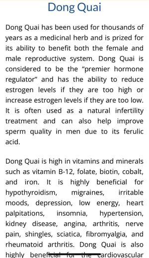 Image of Angelica Herbal Extract