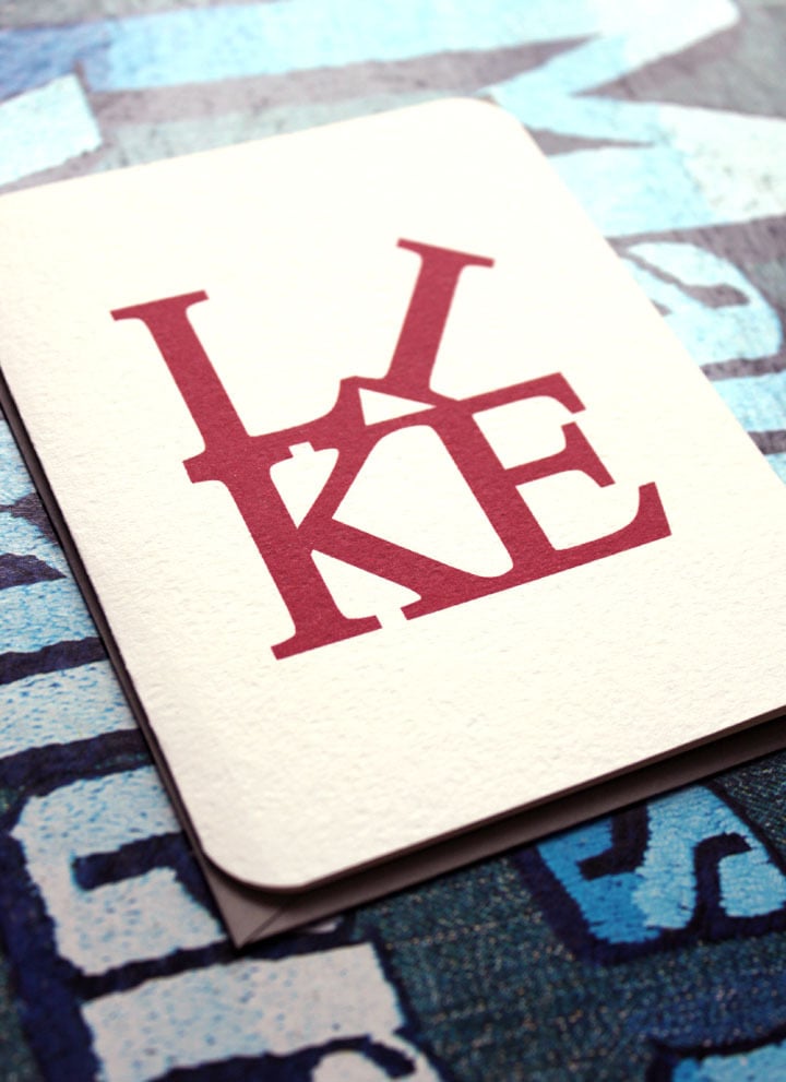 LIKE card