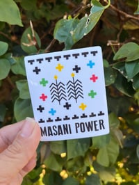 Masani Power Sticker