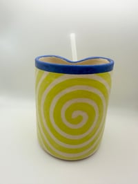 Image 2 of Chartreuse + Royal Blue Tumbler