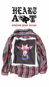 Image 2 of Forever flannel red grey