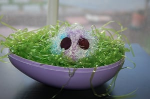 Image of Easter Edition - Original Fuzzybutton {1}