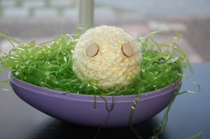 Image of Easter Edition - Original Fuzzybutton {2}