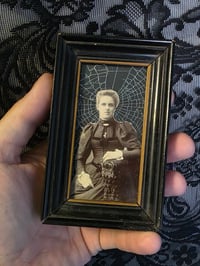 Image 1 of  Victorian photocard With Preserved Web
