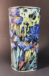 Image 1 of “Iris latifolia” vase