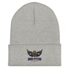 BOSSFITTED Navy and Gold Logo Skully