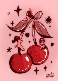 Image 1 of Cherry Babies - Art Print