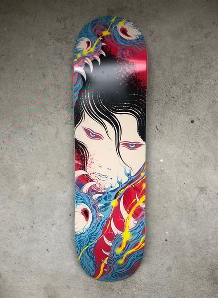 Image of „ORAL ABYSS“ Skateboard 