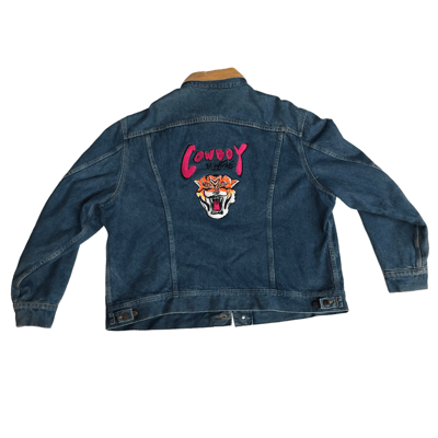 Image of COWBOY-Tiger embroidery jacket 