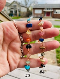 Image 4 of Crystal Chip Link bracelets