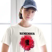 Image 3 of Remember our Fallen Women’s crop top