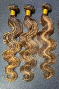 Body wave |Brazilian |High light bundles 4/27 color 