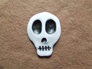 Image of Sugar Skulls Hair Piece - Plain