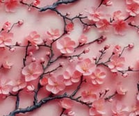  3D Pink Blossom