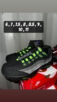 Nike 95s Black Green